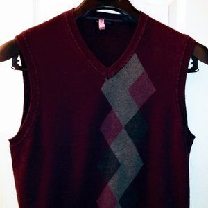VAN HEUSEN MEN SWEATER VEST SIZE M